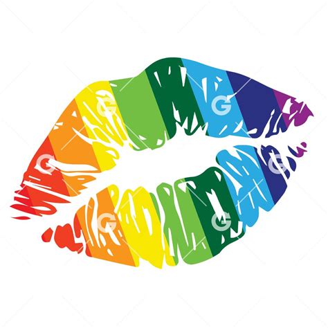 lesbian rainbow kiss Search